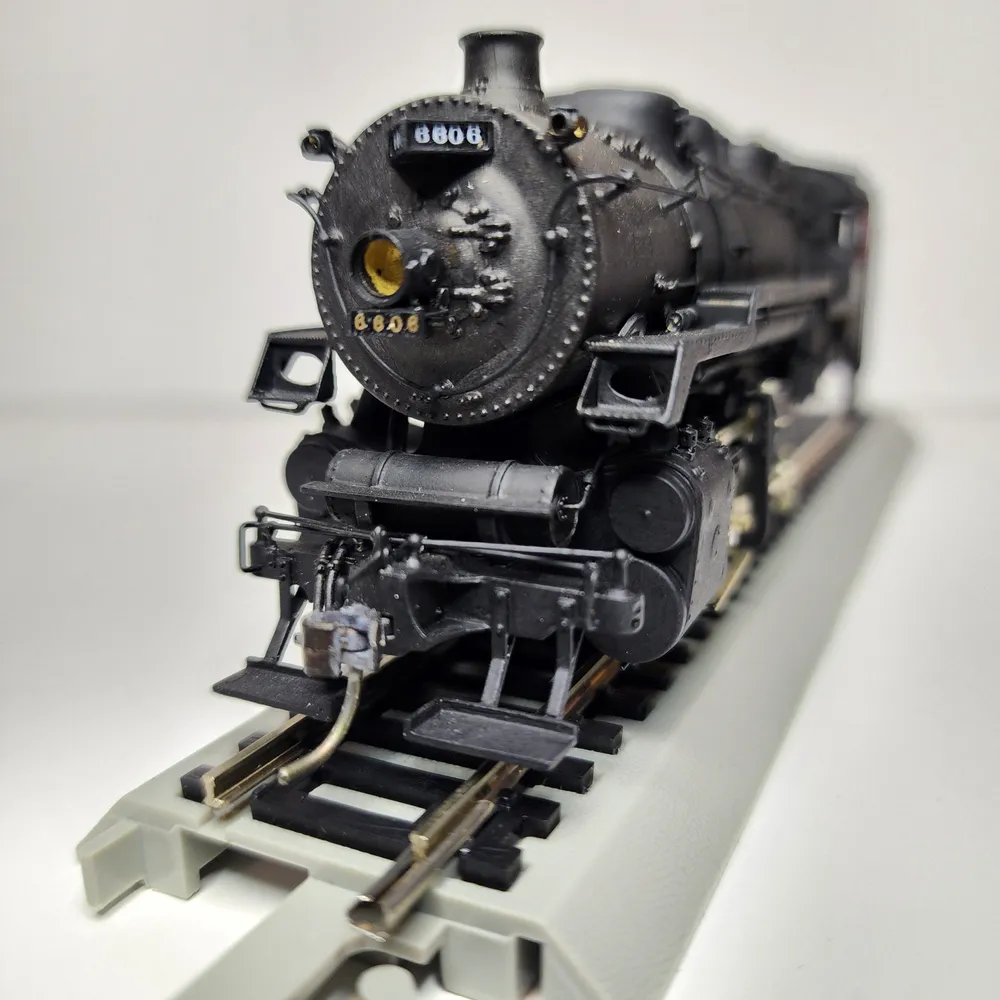 HO scale CPR #6600 0-8-0 V-5a Brass Locomotive Painted (Preowned)