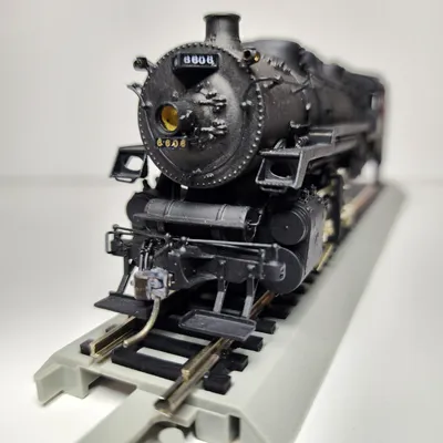 HO scale CPR #6600 0-8-0 V-5a Brass Locomotive Painted (PREOWNED)