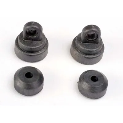 TRA3767 Shock Caps (2)/ Shock Bottoms (2)