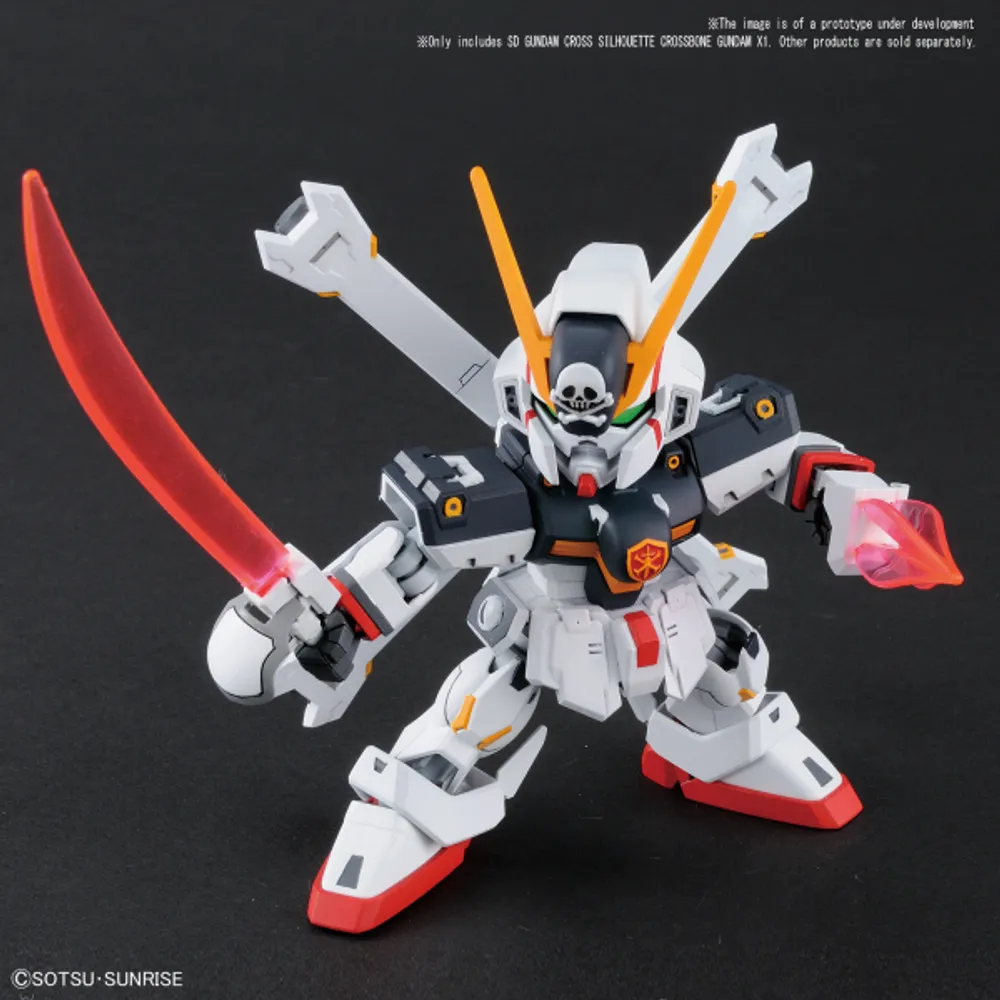 SD Cross Silhouette #02 Crossbone Gundam #225763 by Bandai