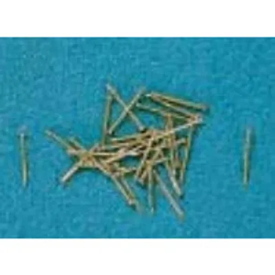 Corel Brass Nails 10mm (Bag) Round Head C-152