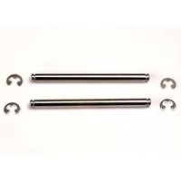 TRA2640 Suspension Pins, 44mm, Chrome with E-Clips (2)