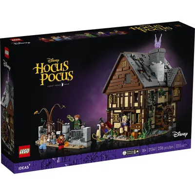 Lego Disney: Hocus Pocus The Sanderson Sisters' Cottage 21341