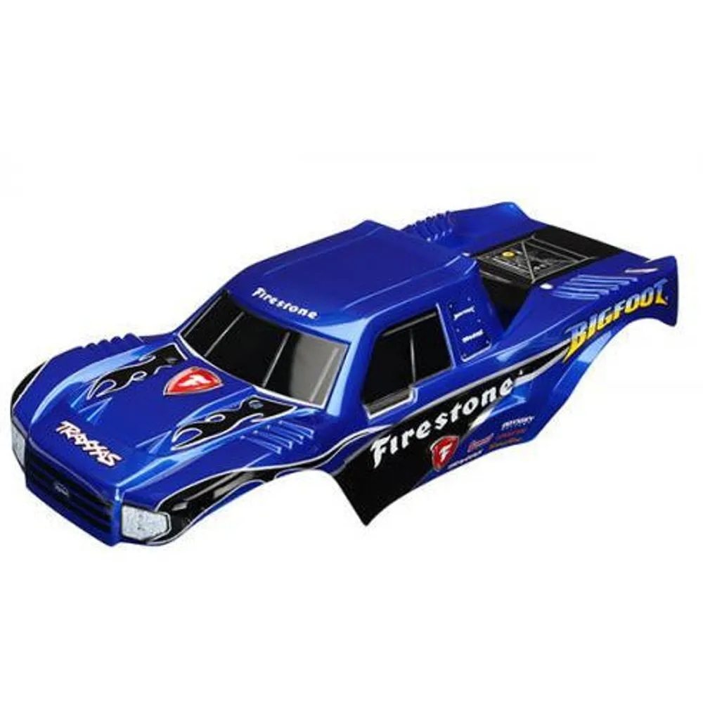 Traxxas Body, Bigfoot Firestone, Officially Licensed replica (painted, decals applied) TRA3658