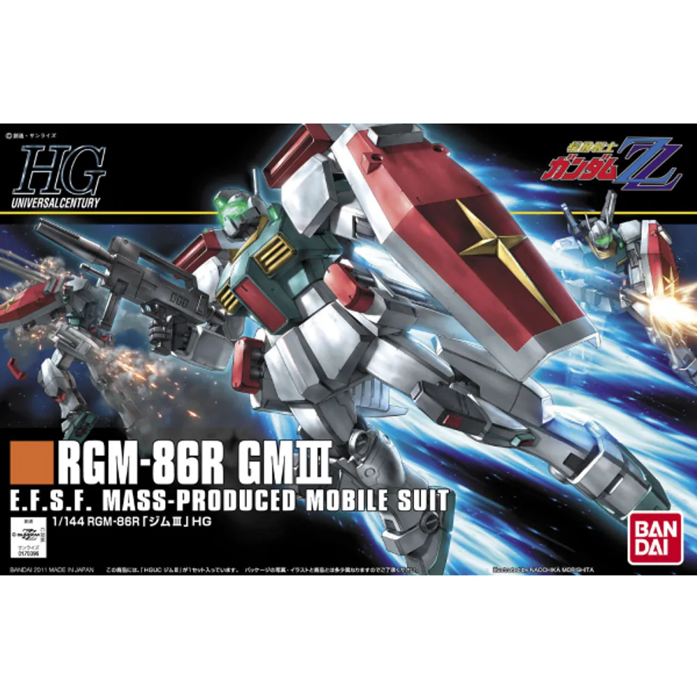 HGUC 1/144 #126 RGM-86R	GM III #5055882 by Bandai