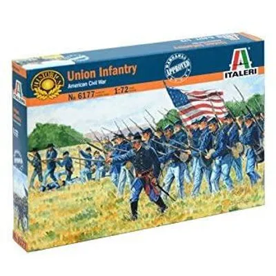 Civil Ware Union Infantry #6177 1/72 by Italeri