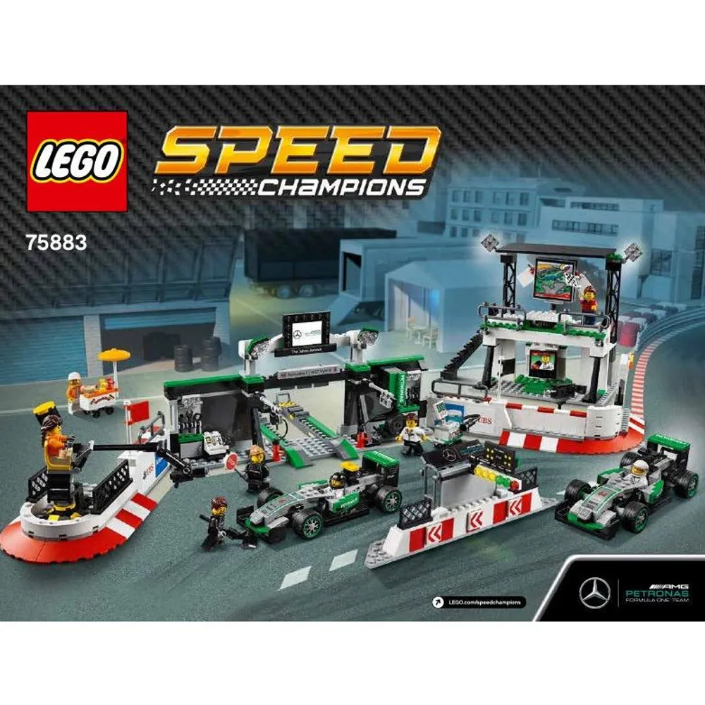 Lego Speed Champions: Mercedes AMG Petronas F1 Team 75883