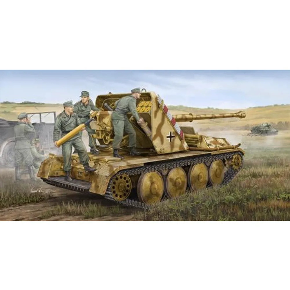 German 8.8cm PAK-43 Waffentrager Self Propelled Gun 1/35 by Trumpeter