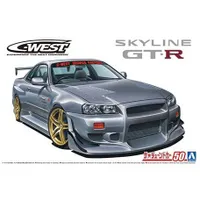 Nissan C-West BNR34 Skyline GT-R 2002 1/24 by Aoshima