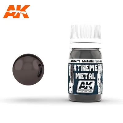 AK-671 Xtreme Metal Metallic Smoke
