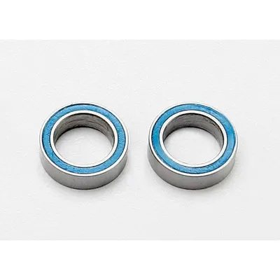 TRA7020 8x12x3.5mm Blue Rubber Sealed Ball Bearings (2)
