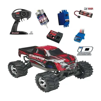 Traxxas Stampede 4X4 brushed Titan 12t motor and XL-5 ESC
