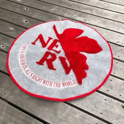 Marushin Nerv Logo Floor Mat 'Evangelion'