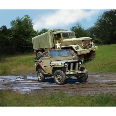 M34 Tactical Truck and Off Road Vehicle 1/35 by Revell