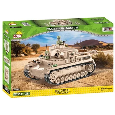 Cobi Historical Collection WWII: 2546 Panzerkampfwagen Iv Ausf. 559 PCS