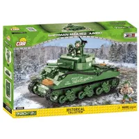 Cobi Historical Collection WWII: 2550 Sherman M4a3e2 720 PCS