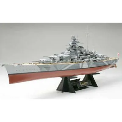 Tirpitz German Battleship 1/350 Model Ship Kit #78015 by Tamiya