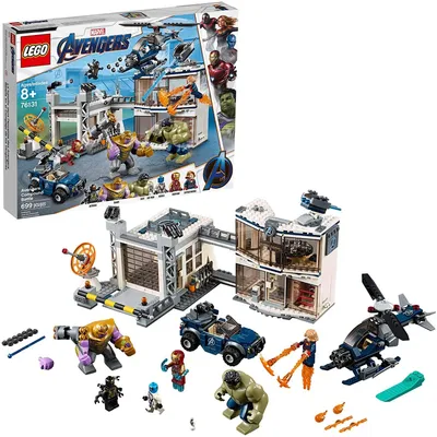 Lego Marvel Super Heroes: Avengers Compound Battle 76131