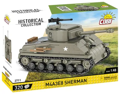 Cobi Historical Collection WWII: 2711 M4A3E8 Sherman 320 PCS