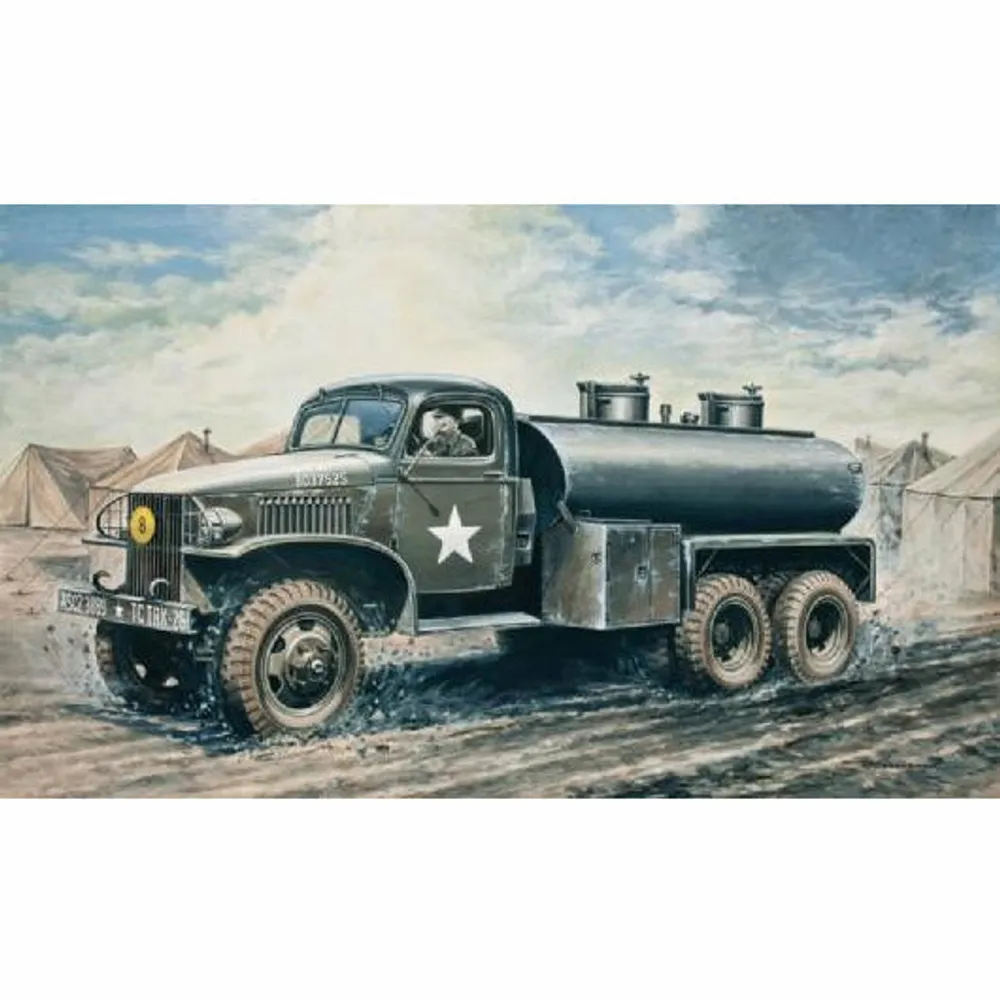 6X6 Water Tank Truck 1/35 by Italeri