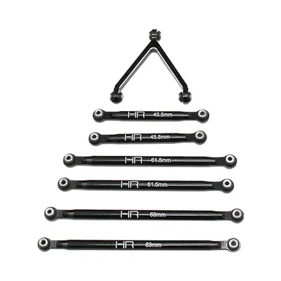 HR Aluminum Link Set, 5.25" (133.5mm): SCX24 HRASXTF133A01