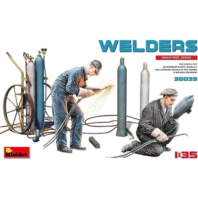Welders #38039 1/35 Figure Kit by MiniArt