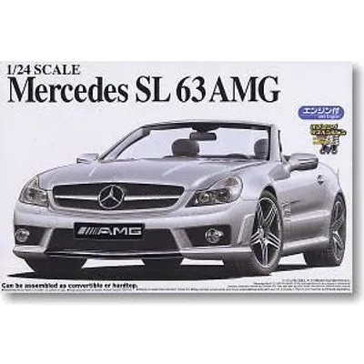 The Best Car GT SL63 AMG 1/24 Model Car Kit #047859 by Aoshima