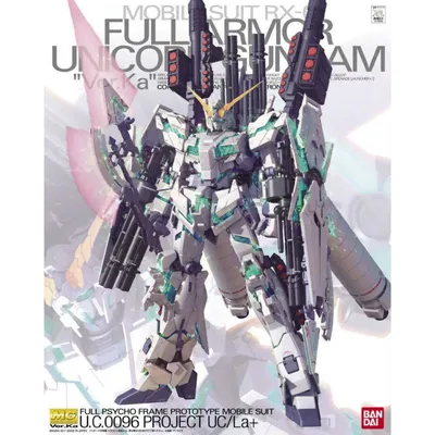 MG 1/100 RX-0 Full Armor Unicorn Gundam Ver. Ka #5061589 by Bandai