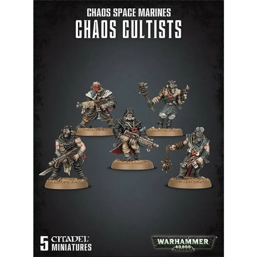 CHAOS SPACE MARINES BATTLEFORCE Decimation Warband 22 miniature