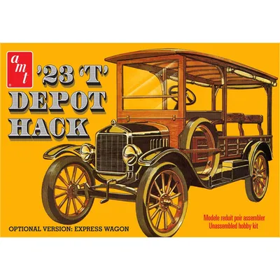 1923 Ford T Depo Hack 1/25 Model Car Kit #1237 by AMT