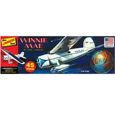 Winne Mae Airplane 1/48 #HL502 by Lindberg