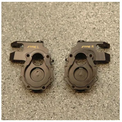 HQ Brass Front Steering Knuckles (1pr) TRX-4 (Black)