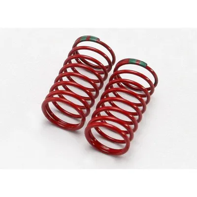 TRA7141 Traxxas GTR Shock Spring Set (Double Green - 0.88) (2) (1/16 Slash)