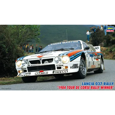 Lancia 037 Rally "1984 Tour De Corse Rally Winner" 1/24 by Hasegawa