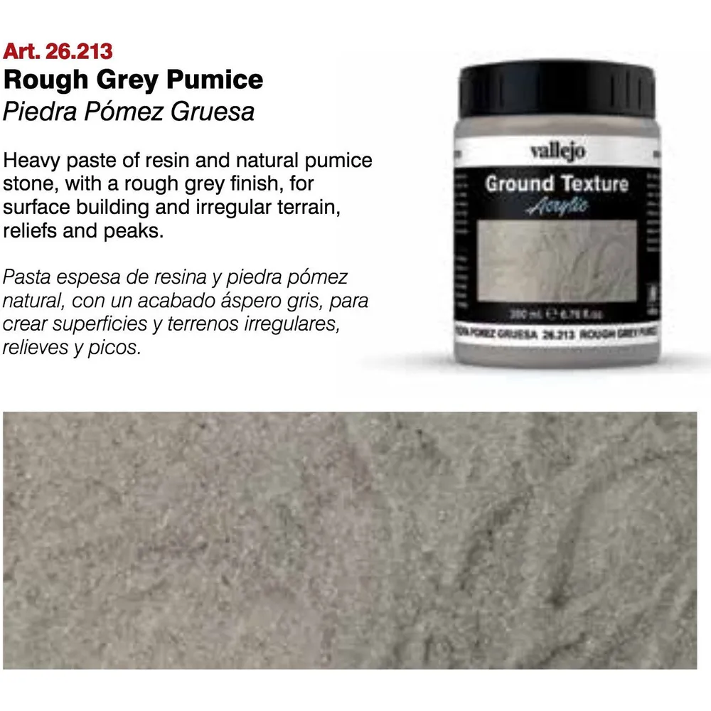 Vallejo Fine White Pumice 200ml