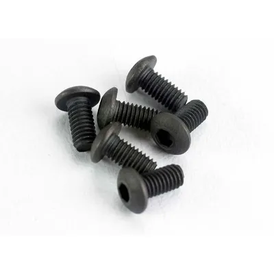 TRA2575 3x6mm Button Head Screws (6 pcs)