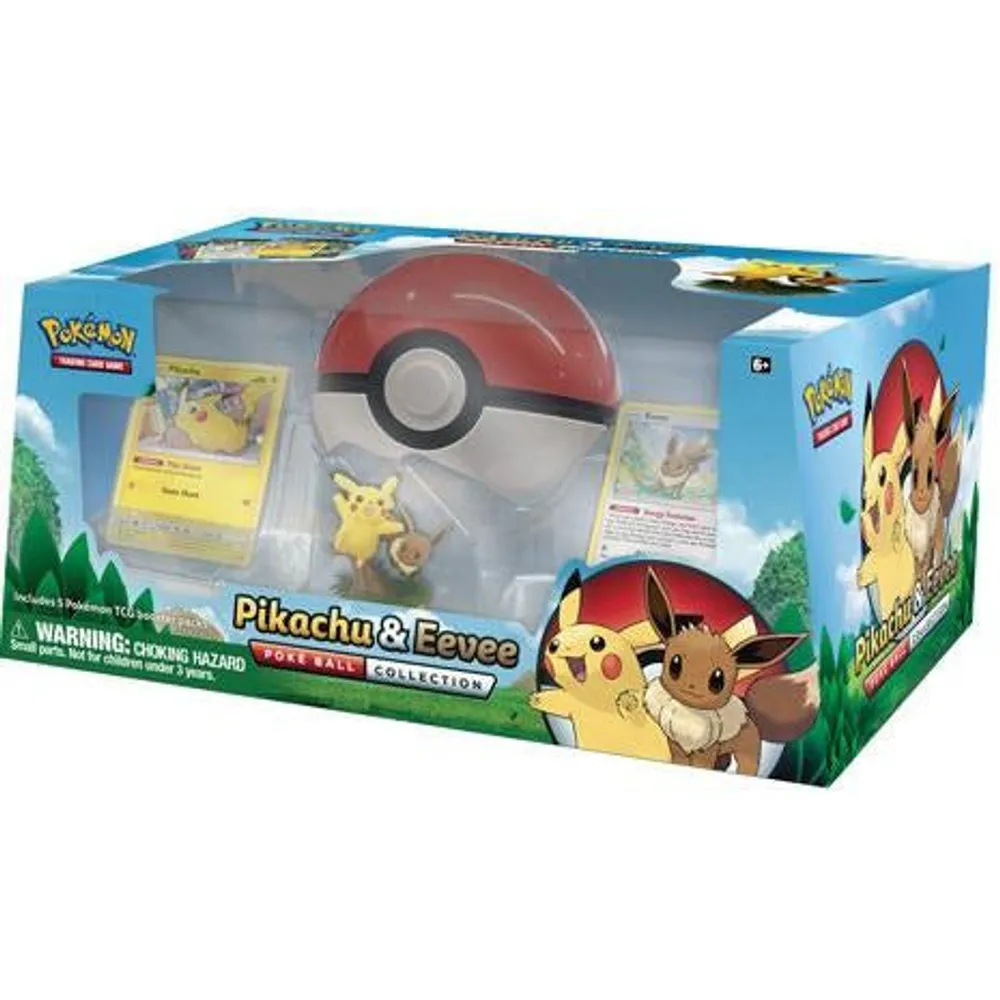 Pikachu & Eevee Poke Ball Collection