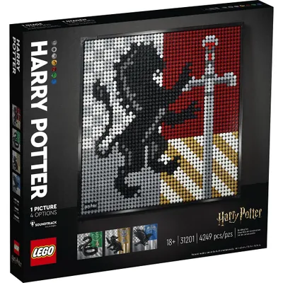 Lego Art: Harry Potter Hogwarts Crests 31201
