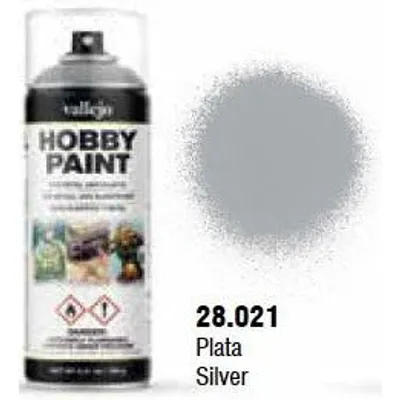 VAL28021 Silver Aerosol (400ml) Fantasy Color Primer