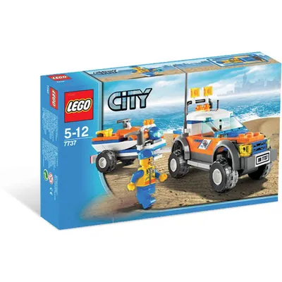 Lego City: Coast Guard 4WD & Jet Scooter 7737