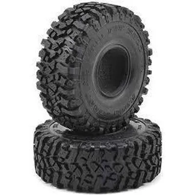Pit Bull Xtreme RC Rock Beast 1.9inch SCALE RC Crawler Tires w/ Stage Foams - Alien Kompound 2pcs fit AXIAL wheels