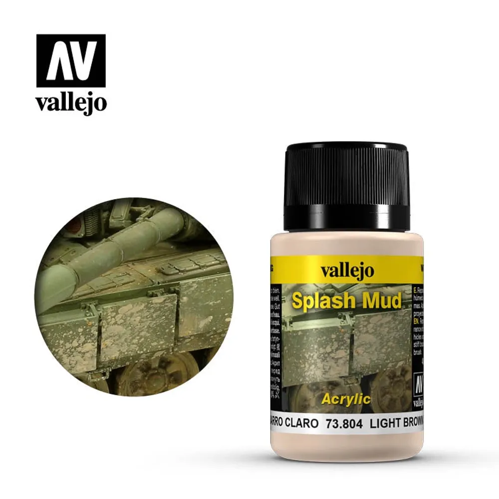 VAL73804 Weathering Effects - Light Brown Splash Mud (40ml)