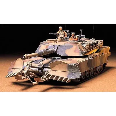 M1A1 Abrams w/Mine Plow 1/35 by Tamiya