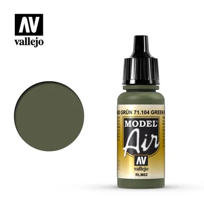 Vallejo Model Air Green (RLM ) 17mL