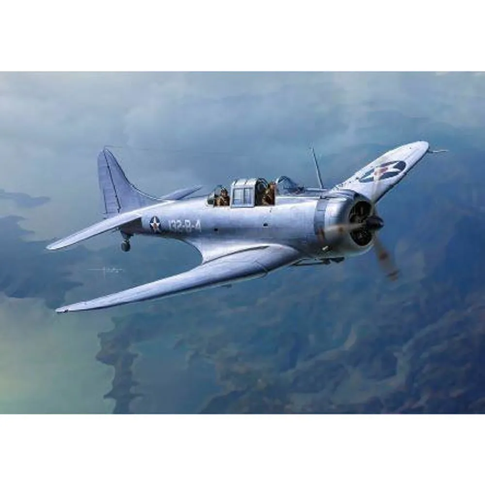 USMC SBD-1 "Pearl Harbor" 1/48 #12331 by Academy