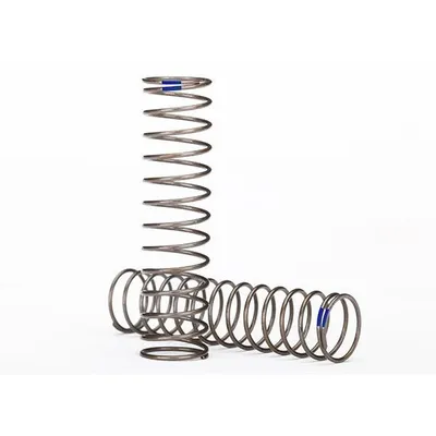 TRA8045 Traxxas Springs, shock (natural finish) (GTS) (0.61 rate, blue stripe) (2)