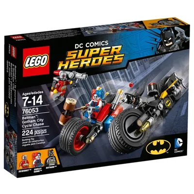 Lego DC Super Heroes: Batman Gotham City Cycle Chase 76053