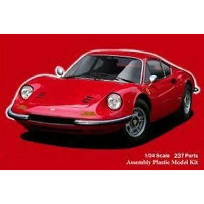 Ferrari Dino 246GT Late Type 1/24 Model Car Kit #FU008274 by Fujimi