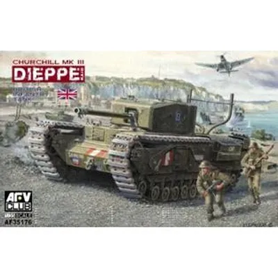 Churchill MK III Dieppe Raid British Infantry tank 1/35 by AFV Club