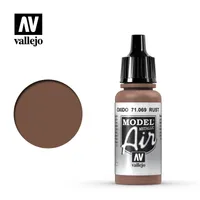 Vallejo Model Air 71.069 Rust (Metallic) 17mL